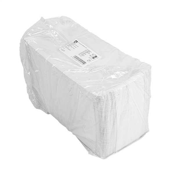 PLATEAUX PÂTISSERIE - MOYENS  420 G/M2 34x15,5 CM BLANC CARTON (250 UNITÉ)