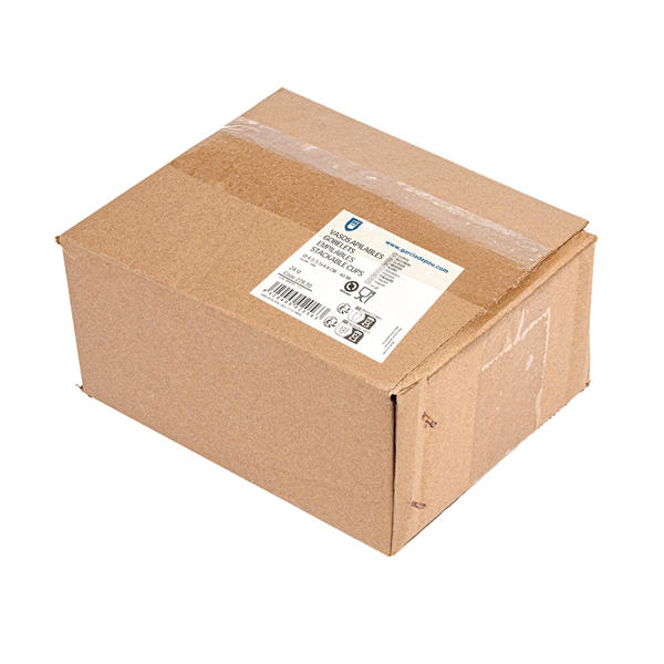 GOBELETS EMPILABLES  40 ML Ø 4,3/3,3x4,8 CM TRANSPARENT SAN (24 UNITÉ)