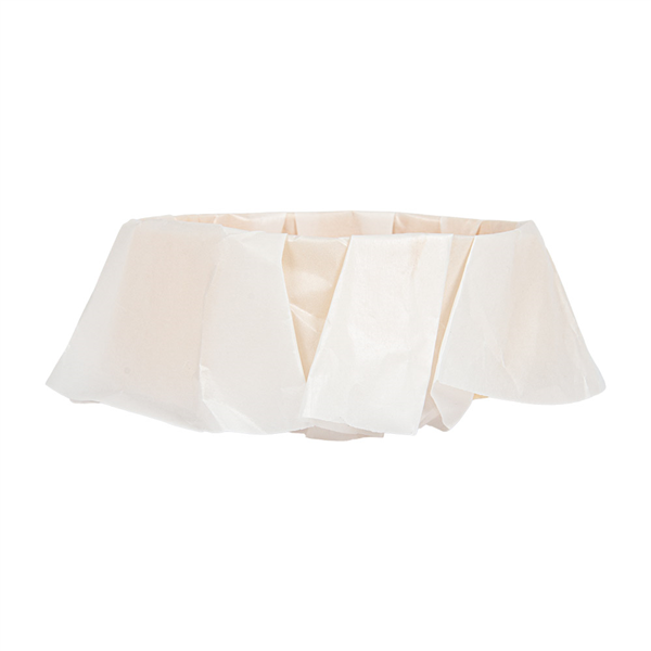 ANNEAU DE CUISSON AVEC PAPIER SILICONÉ WOOD 150 ML Ø 8x3 CM NATUREL BOIS (100 UNITÉ)