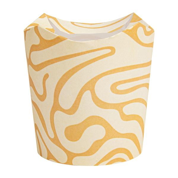 GOBELETS À GLACES FLURRY  330 ML 250 + 18 PE G/M2 Ø8,9/6,7x10,5 CM BLANC CARTON (1000 UNITÉ)