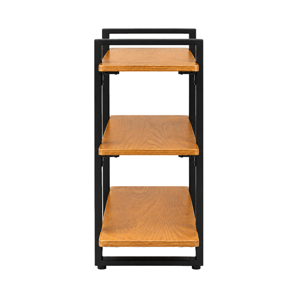 PRÉSENTOIR POUR BUFFET 3 ÉTAGES   71,1x30,5x61 CM BOIS + FER (1 UNITÉ)
