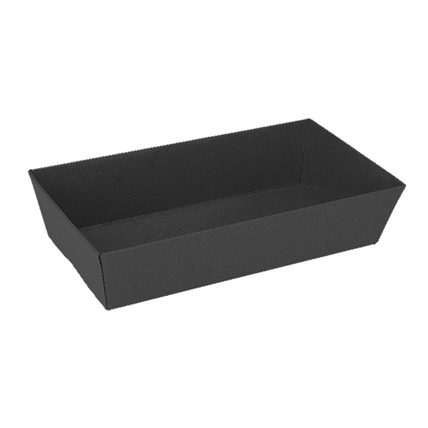 BARQUETTES  300 + 18 PE G/M2 15,5x8,5x3,5 CM NOIR CARTON (1000 UNITÉ)