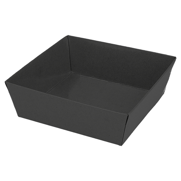 BARQUETTES  300 + 18 PE G/M2 10,5x10,5x3,5 CM NOIR CARTON (1000 UNITÉ)