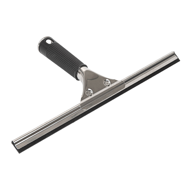 NETTOYANT VITRES   35,5x17,5 CM NOIR INOX + CAOUTCHOUC (1 UNITÉ)