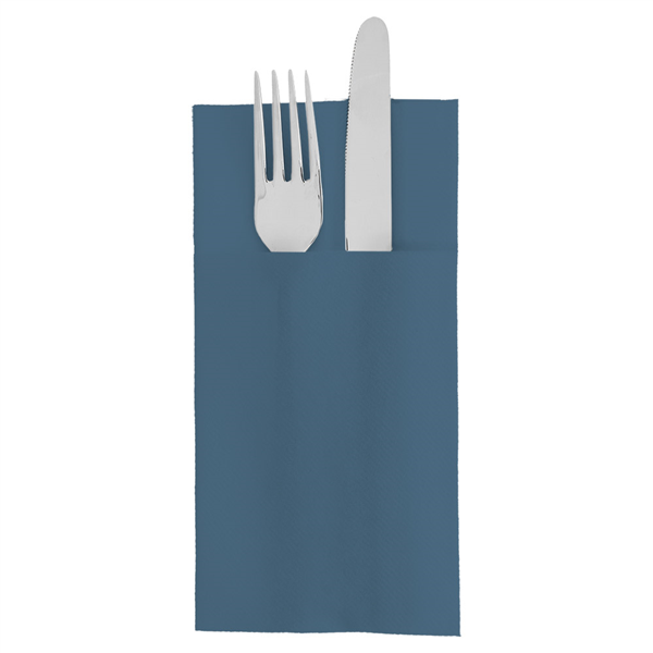 SERVIETTES KANGOUROU  55 G/M2 40x40 CM BLUE LAGOON AIRLAID (700 UNITÉ)
