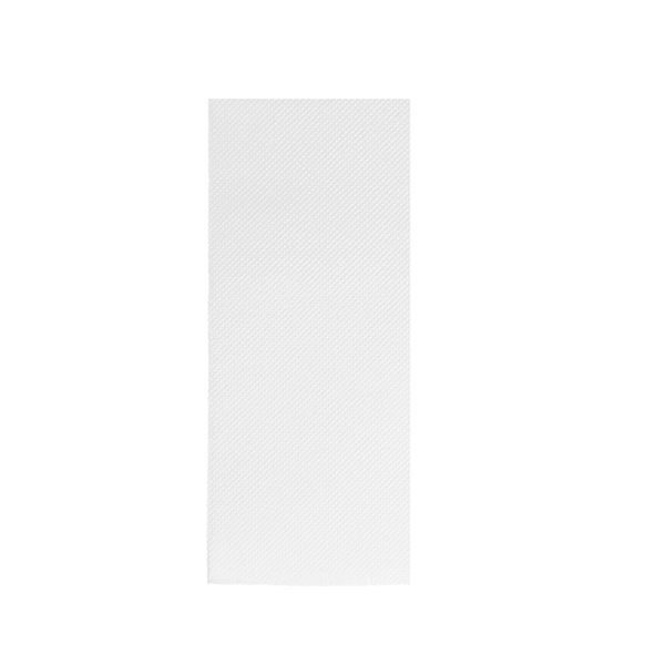 SERVIETTES ECOLABEL P. 1/8 SLIM DOUBLE POINT  18 G/M2 33x40 CM BLANC OUATE (1400 UNITÉ)