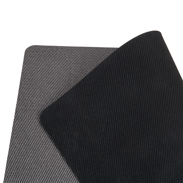 SETS DE TABLE   43x30 CM GRIS PU + CAOUTCHOUC (12 UNITÉ)