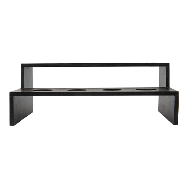 DISPLAY 8 CÔNES BAMBOO  33x22x12 CM NOIR BAMBOU (1 UNITÉ)