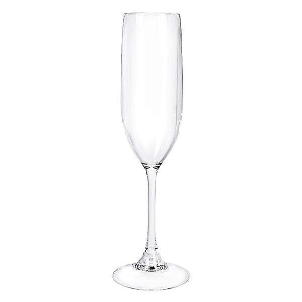 FLÛTES CHAMPAGNE BPA FREE 150 ML Ø 4,5/6,8x22,5 CM TRANSPARENT SAN (24 UNITÉ)