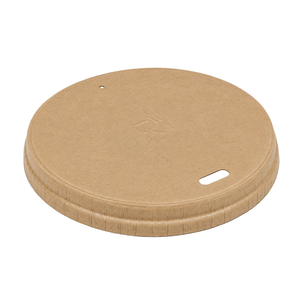 COUVERCLES POUR GOBELETS  280 + 30 PE G/M2 Ø 9 CM NATUREL CARTON (1000 UNITÉ)
