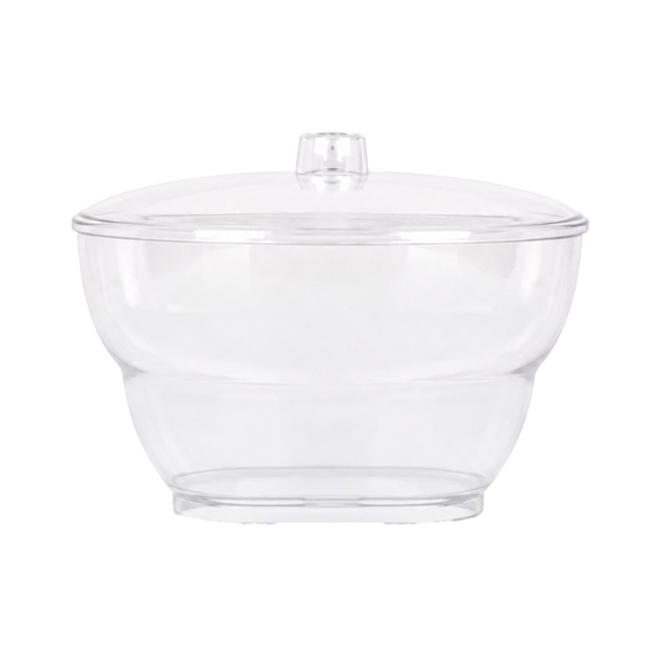 EMBALLAGES APÉRITIFS AVEC COUVERCLE   Ø 7x8,5 CM TRANSPARENT PS (288 UNITÉ)