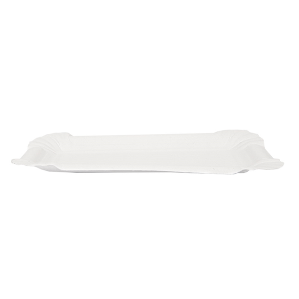 PLATEAUX PÂTISSERIE - PETITS  285 G/M2 20x13 CM BLANC CARTON (250 UNITÉ) - Garcia de Pou