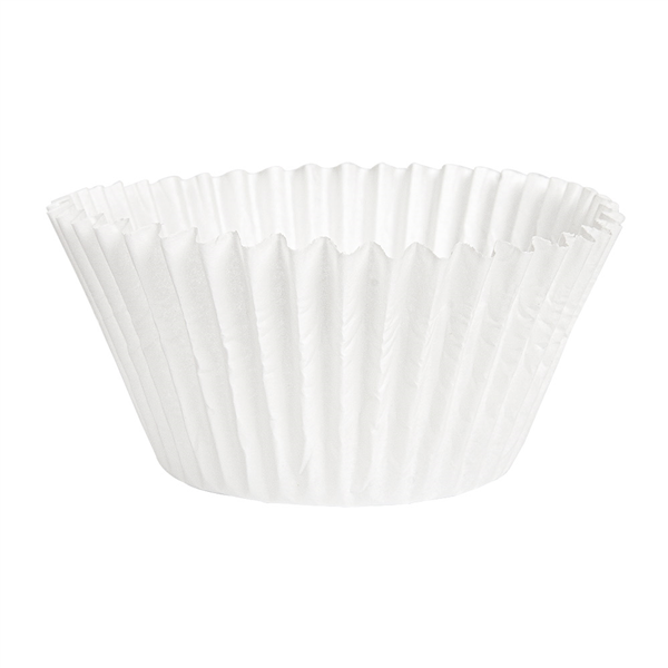 CAPSULES "PETITS FOURS" 50 G/M2 Ø 5x3,5 CM BLANC PARCH.INGRAISSABLE (500 UNITÉ) - Garcia de Pou