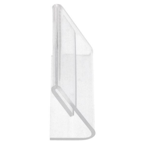 10 U. CHEVALETS POUR ÉTIQUETTES  6x4x2,5 CM TRANSPARENT PVC (1 UNITÉ) - Garcia de Pou