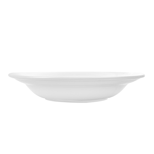 ASSIETTES CREUSES  Ø 23 CM BLANC PORCELAINE (24 UNITÉ) - Garcia de Pou