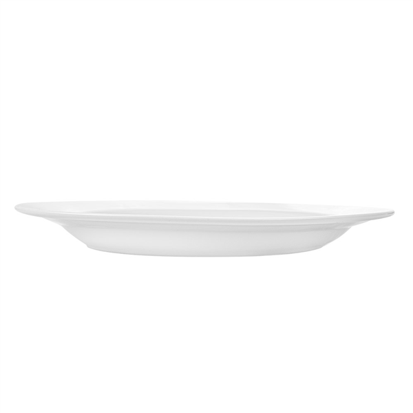 PLATS OVALES  30,5 CM BLANC PORCELAINE (12 UNITÉ) - Garcia de Pou