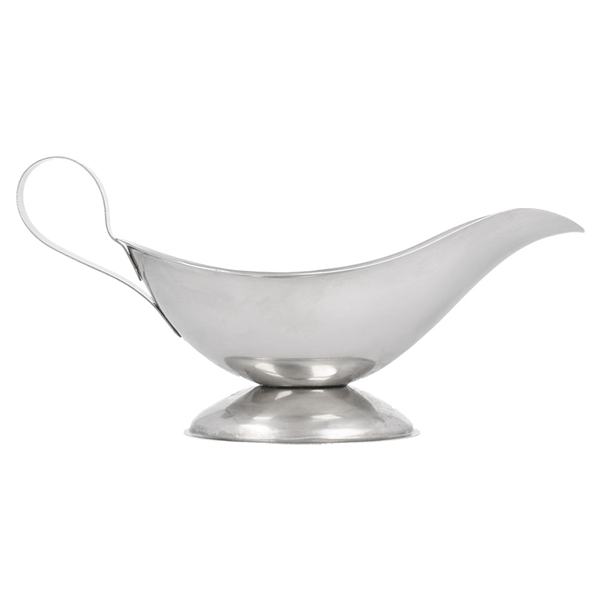 SAUCIÈRE "ALADIN" 150 ML  16x7,5x9 CM ARGENTE INOX (1 UNITÉ) - Garcia de Pou