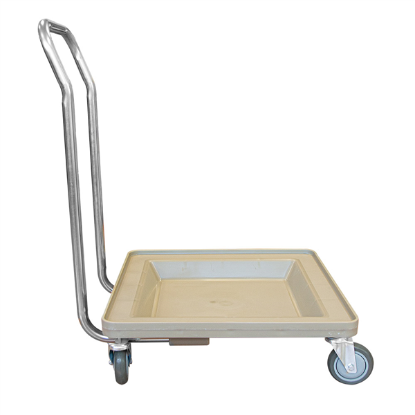 CHARIOT TRANSPORT POUR RACKS  54x54x81 CM BEIGE ABS (1 UNITÉ) - Garcia de Pou