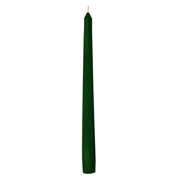 2 U. BOUGIES  Ø2x25 CM VERT CIRE (1 UNITÉ) - Garcia de Pou