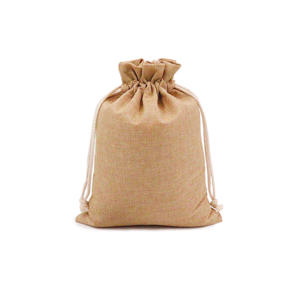 48 U. SACHETS AVEC FERMETURE  12,5x11 CM NATUREL JUTE (1 UNITÉ) - Garcia de Pou