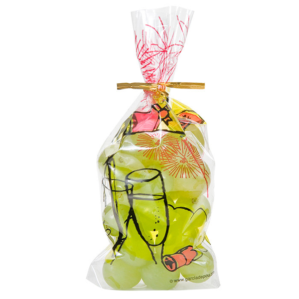 SACHETS RAISINS BONHEUR  150 G/M2 40µ 8,7x16,5 CM TRANSPARENT PP (100 UNITÉ) - Garcia de Pou