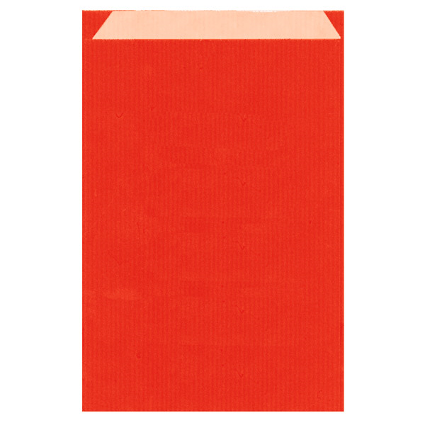 ENVELOPPE CADEAUX  60 G/M2 12+5x18 CM ROUGE KRAFT VERGÉ (250 UNITÉ) - Garcia de Pou