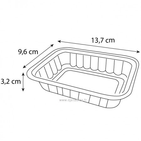 BARQUETTE  ALIMENTAIRE SCELLABLE 250CC