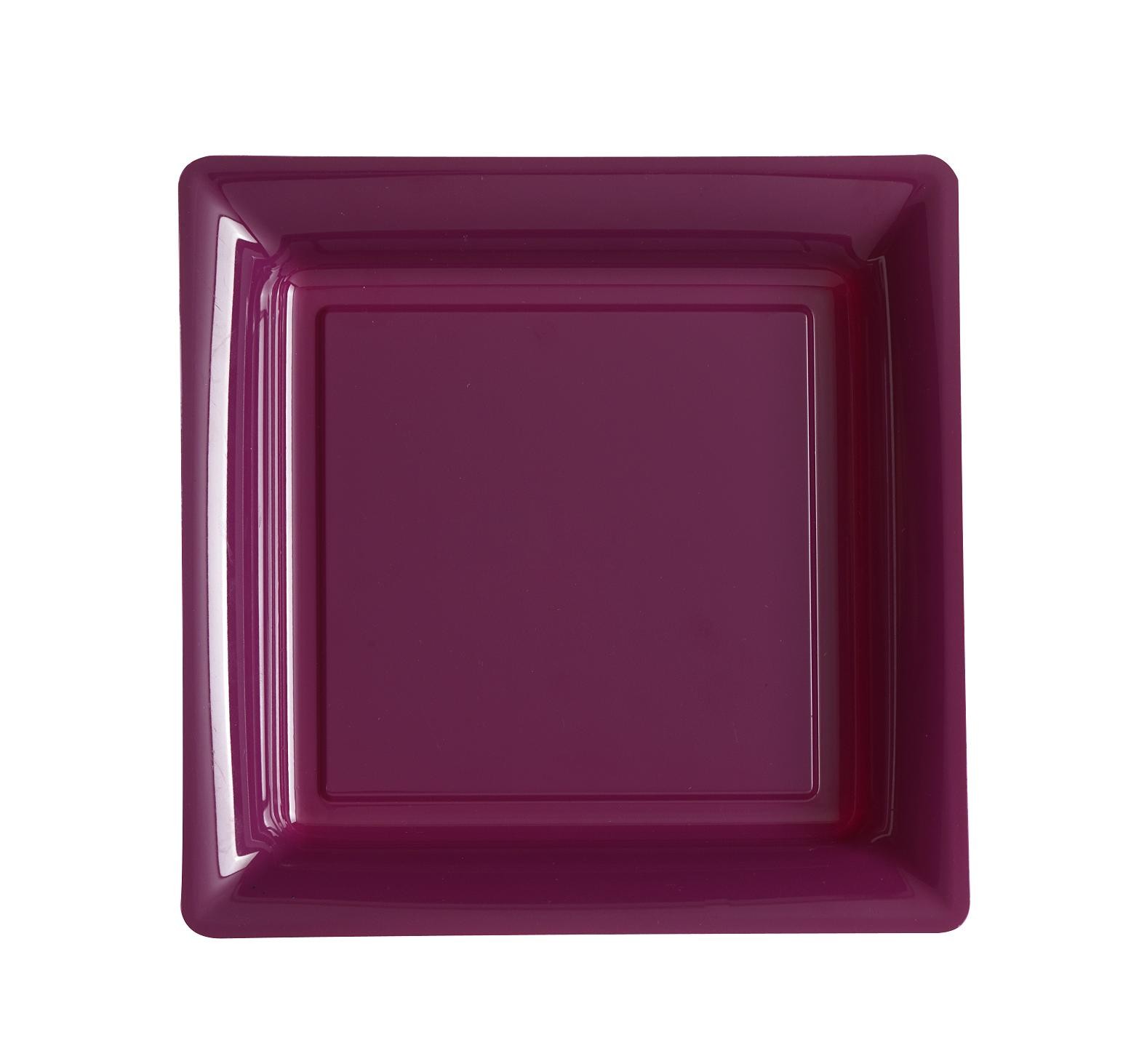 ASSIETTE JETABLE AUBERGINE 29cm