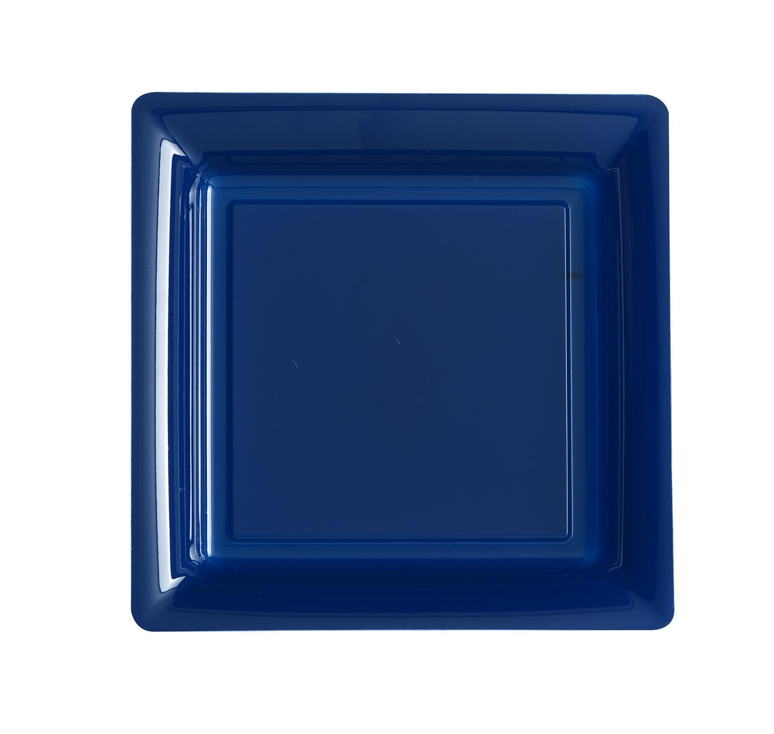 ASSIETTE JETABLE BLEU MARINE 24cm