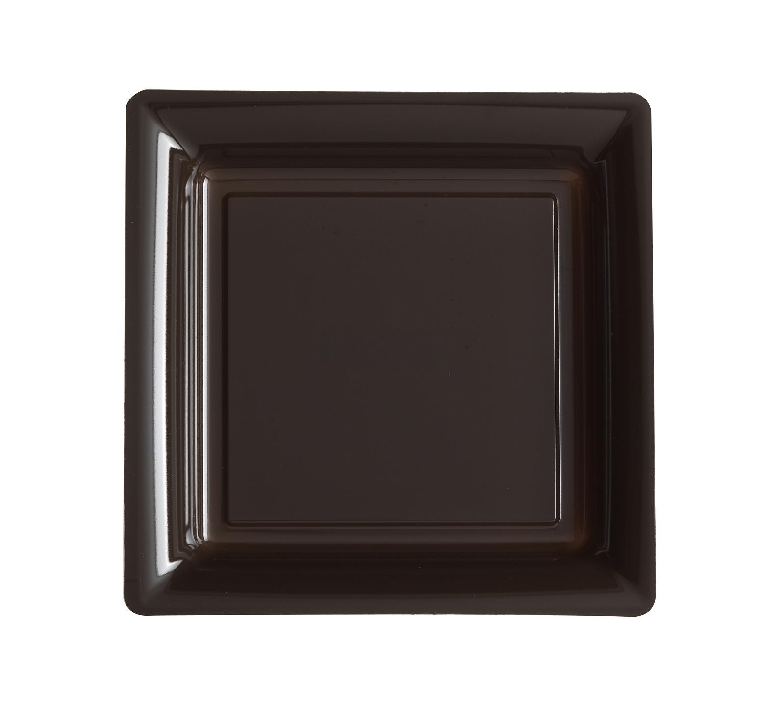 ASSIETTE JETABLE CHOCOLAT 24cm