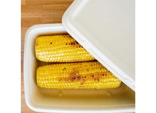 COUVERCLE BIO POUR BOITE REPAS 2 COMPARTIMENTS 800ml BIO 