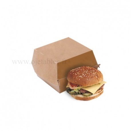 Boîte Burger 15x14,5x8 cm "Croquipack"