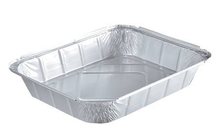 Barquette aluminium 3080 ml - 31 × 25 cm