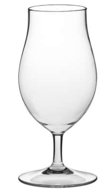 Verre "Caraibes" ou "Verre à Bière" Incassable et Réutilisable en Tritan 40cl