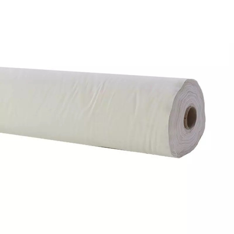 Nappe Coton gratté Blanche 2.60m x 50m