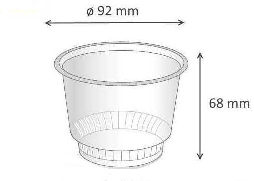 COUPE DESSERT 230ml Servipack