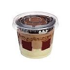 Couvercle Plat pour pot dessert 200ml PET