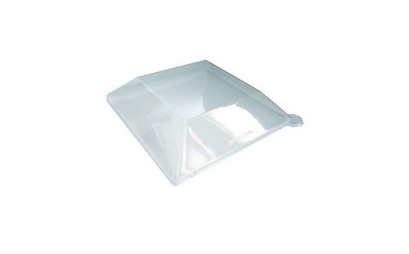 Couvercle pour assiette carré 16cm pulpe