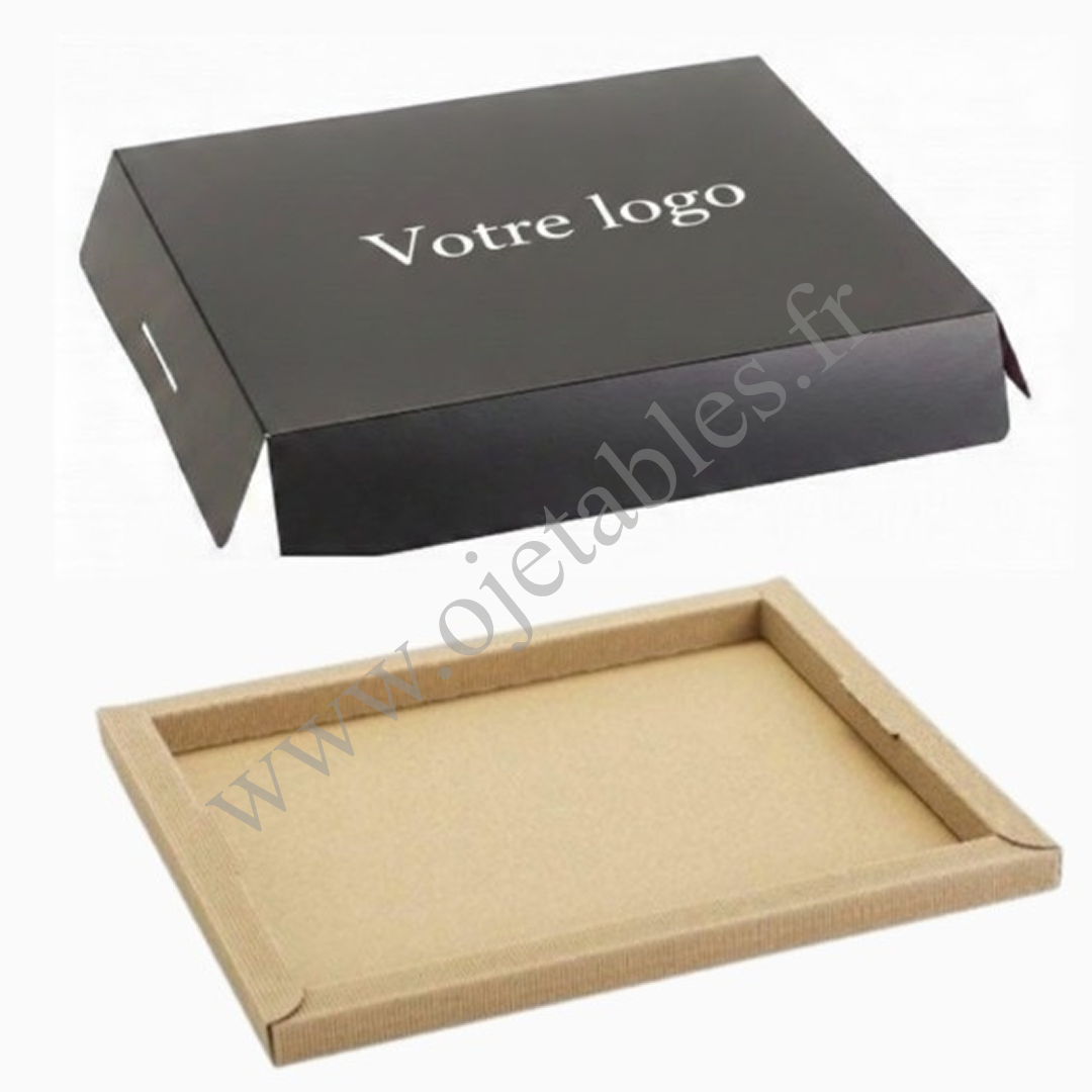 Couvercle THEMA Personnalisé en multi couleurs (pour plateau repas ou coffret bois) pour 3000u
