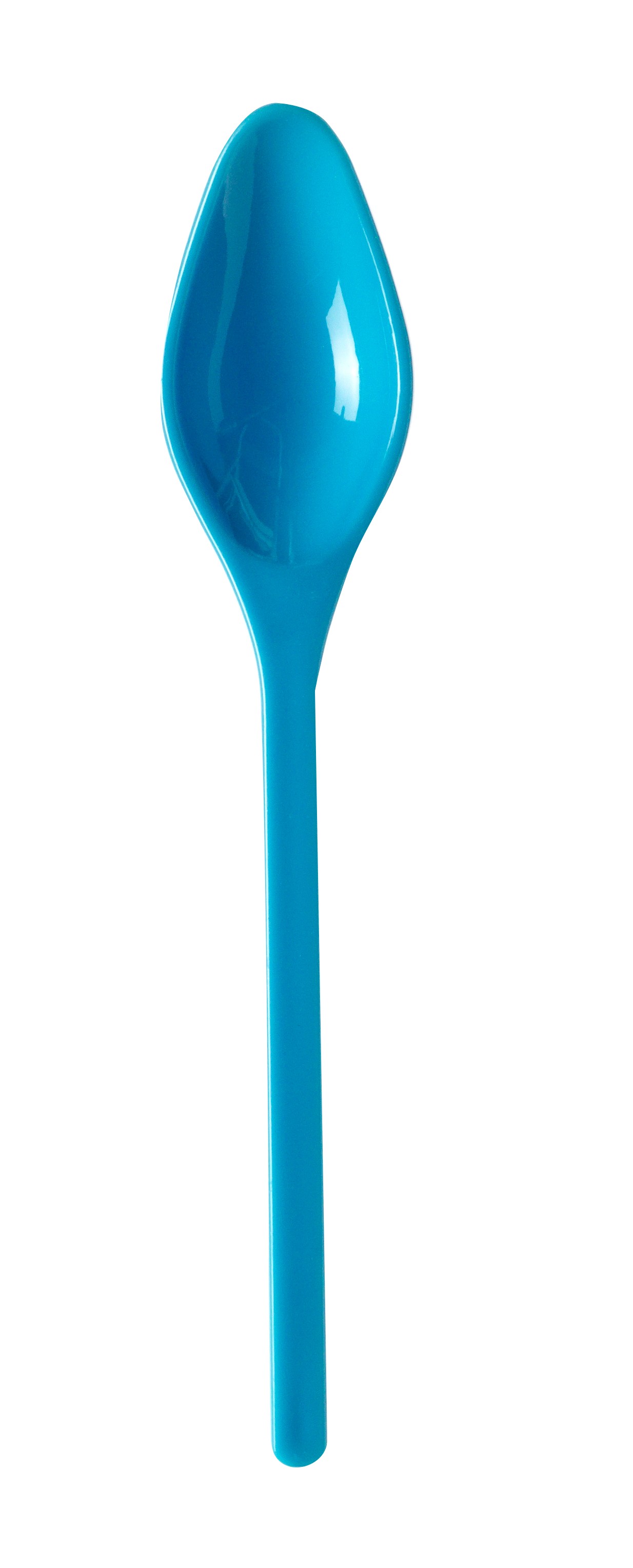 COUVERTS PLASTIQUE TURQUOISE