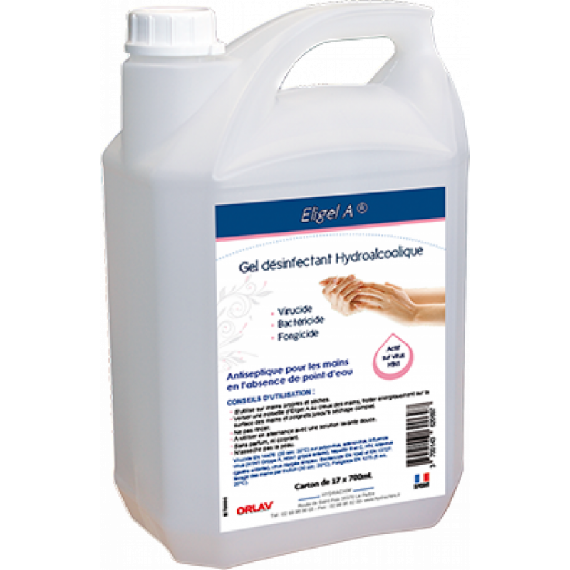 GEL HYDROALCOOLIQUE 5L
