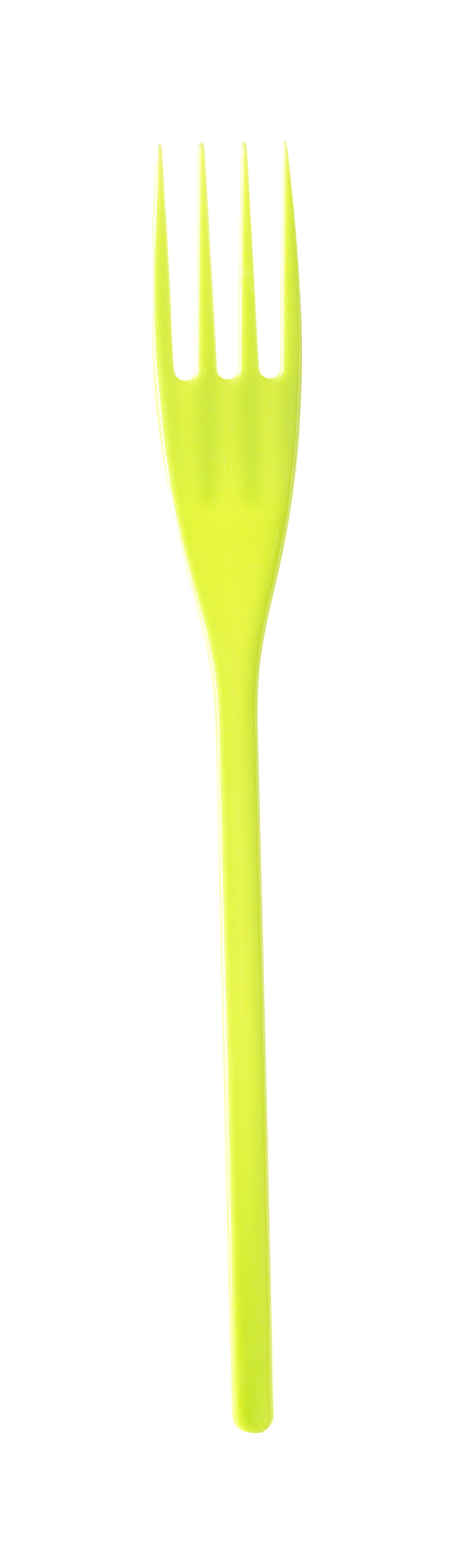 COUVERTS PLASTIQUE VERT ANIS