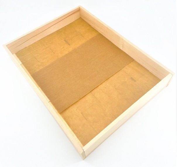 Coffret bois 33x25x4.5cm