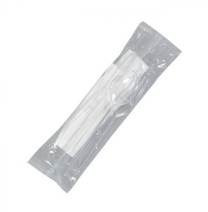 KIT COUVERT CRISTAL 6/1 RÉUTILISABLE DANS POCHETTE