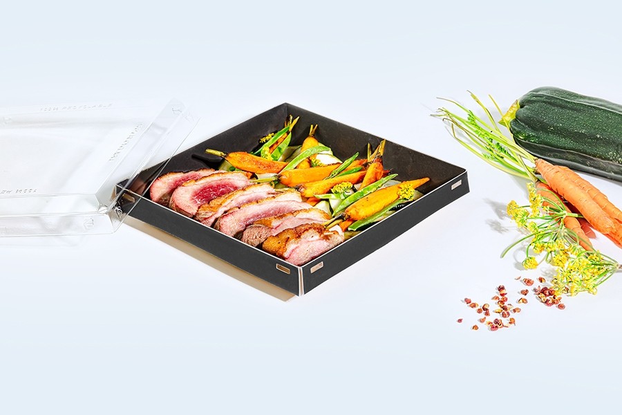 Boite Luxifood 750cc Personnalisé multicouleurs