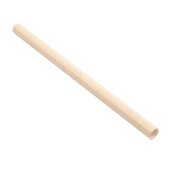 PAILLES DROITES COCKTAIL Ø0,80x14 CM NATUREL KRAFT