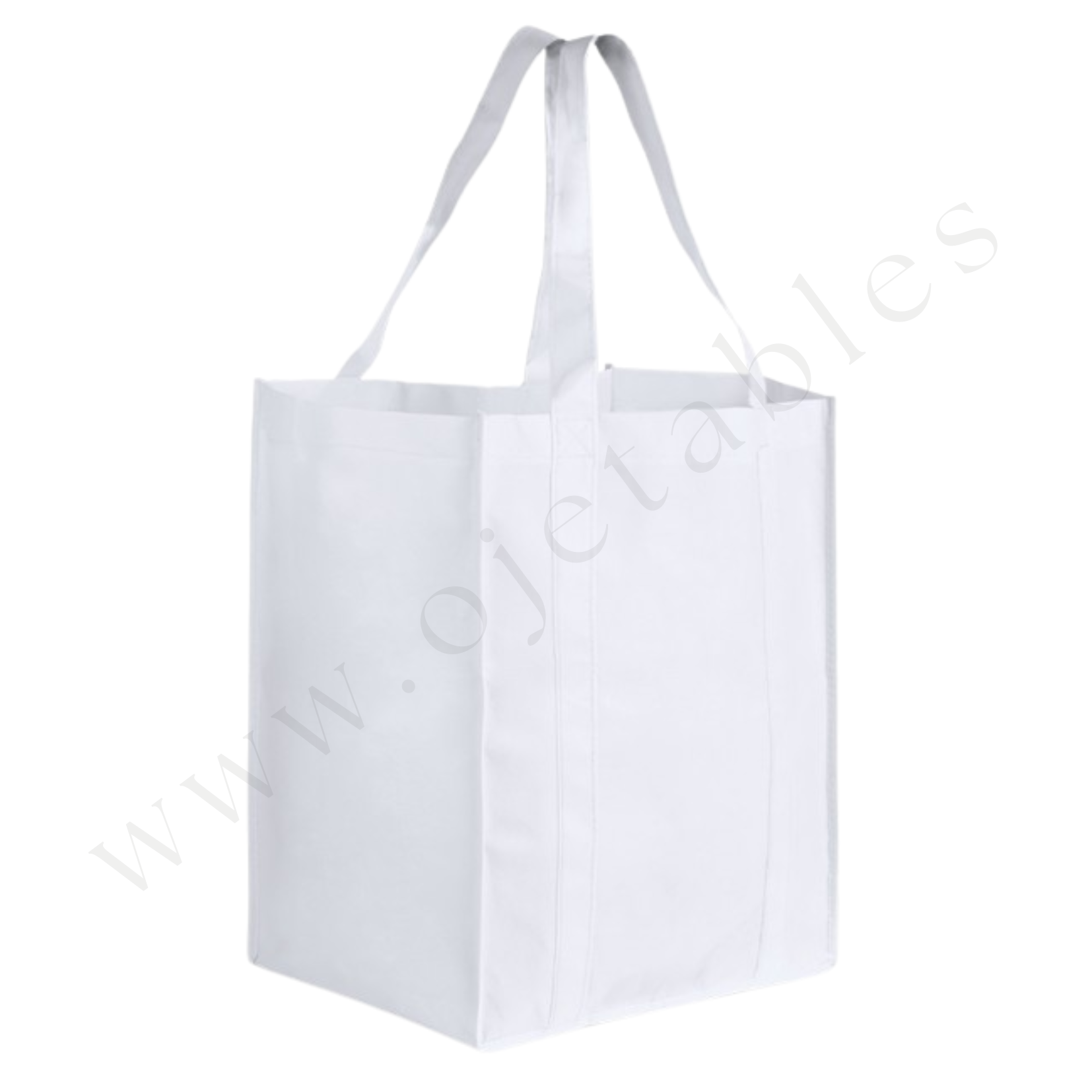 Sac tissu non tissé 33x38x25cm 80gr/m2 personnalisé 1 couleur - Couleur du sac au choix