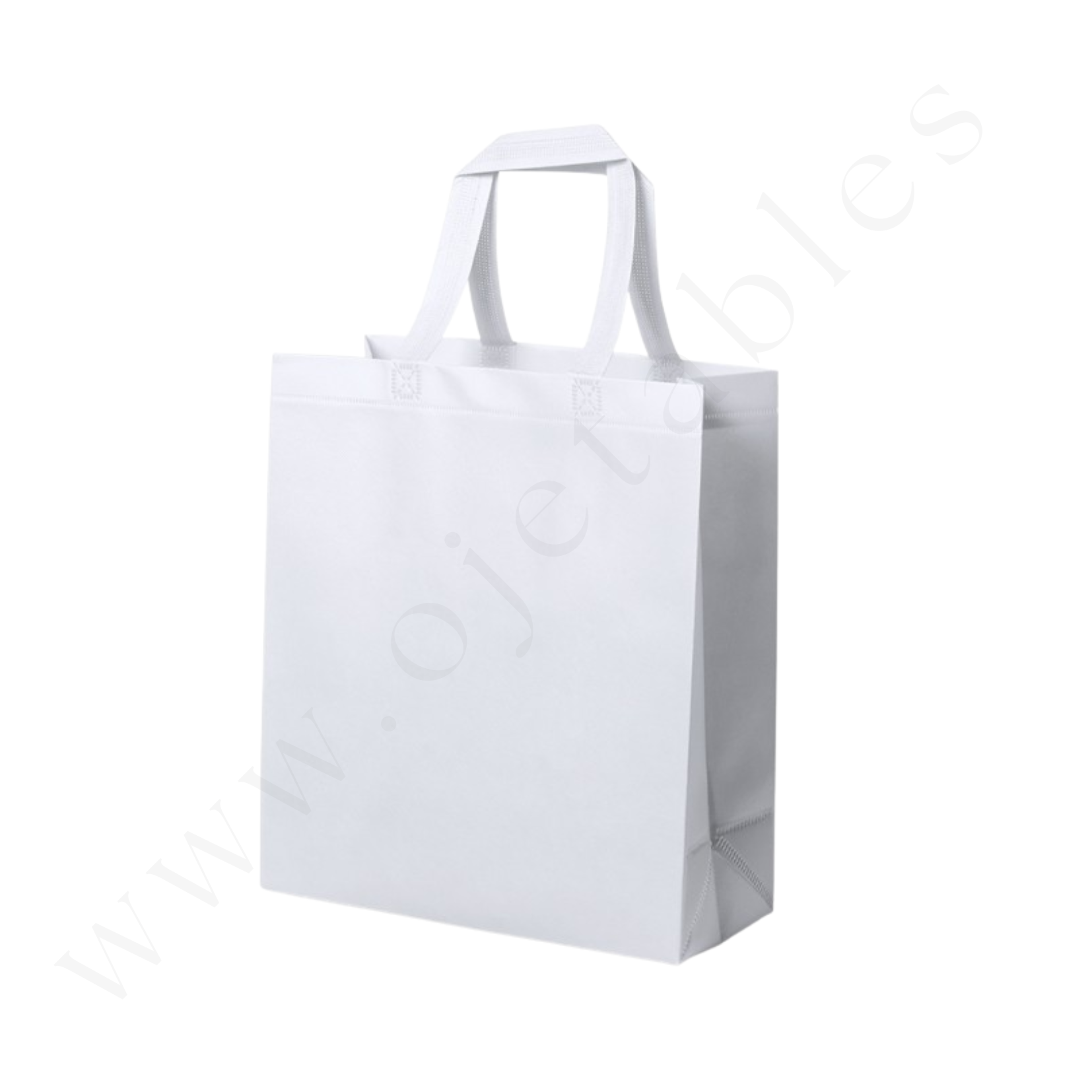 Sac tissus non tissé 32x15x49 cm 80gr/m2 personnalisé 1 couleur - Couleur du sac au choix