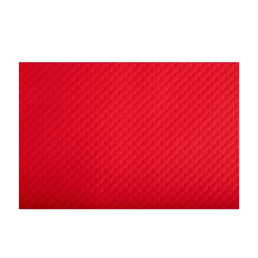 Sets en papier gaufré "Tiss Lack Plus" 30x40 -Rouge
