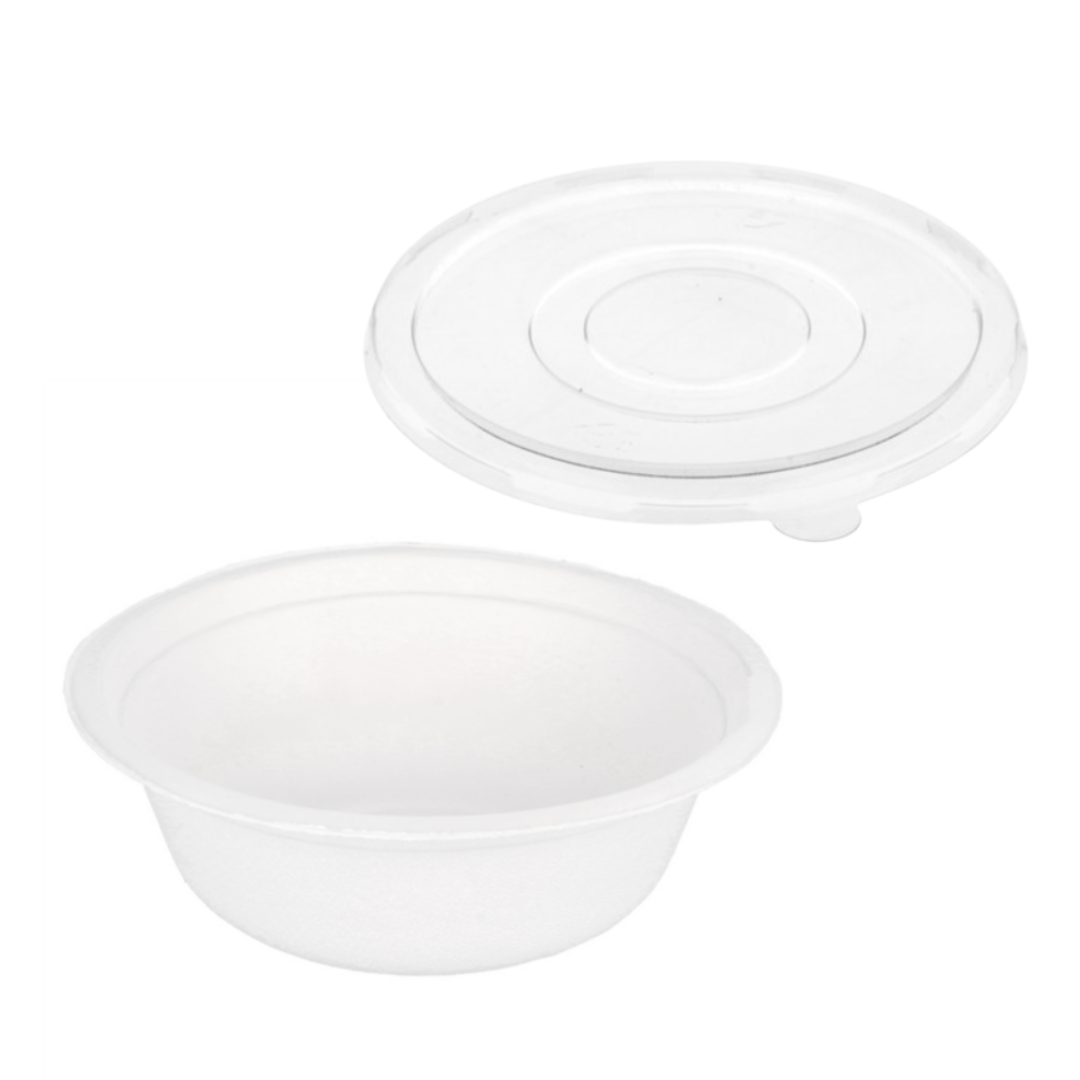 SALADIER BIONIC BLANC 500 ML avec son couvercle 